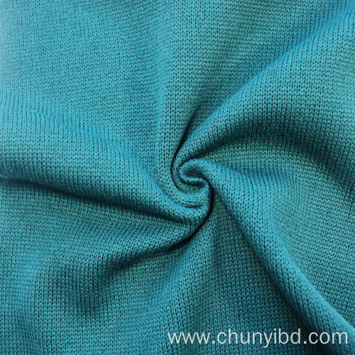 High Quality 100% Polyester Plain Soft and Stretchy Weft Knitted Loose Fleece Fabric for Garment Home Textile